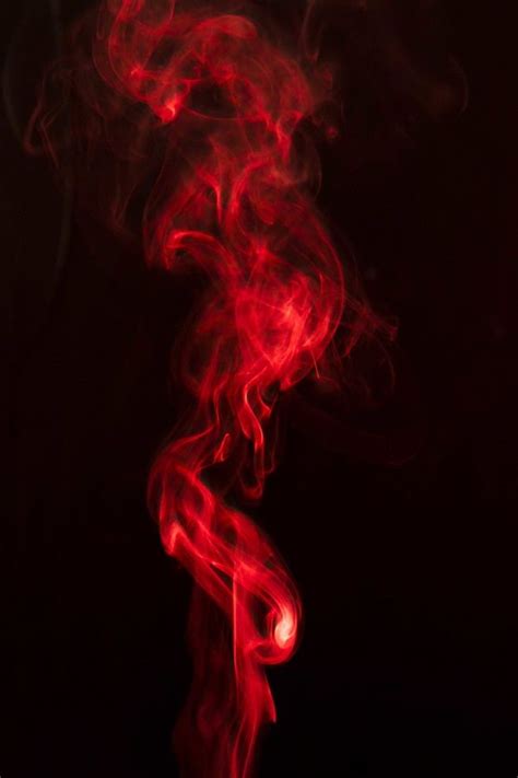 Red Smoke Wallpaper