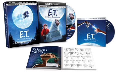 Et The Extra Terrestrial 35th Anniversary 4k Blu Ray Edition Read