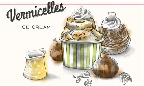 Kennengelernt habe ich das dessert mit dem schönen namen „vermicelles nicht in der schweiz, woher es stammt, sondern im badischen. Vermicelles Ice Cream Rezept | Rezept | Rezepte, Oetker ...