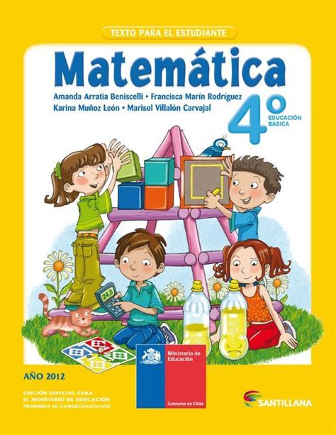 Libro De Matematicas De Cuarto Grado De Primaria Penza