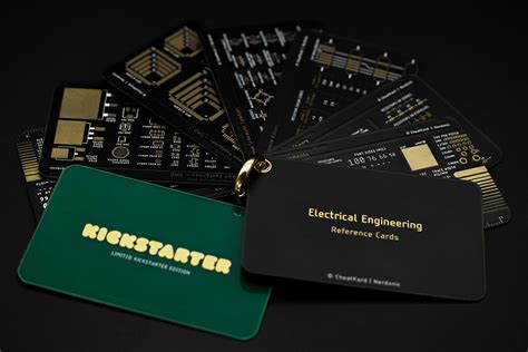 Cheatkard Electrical Engineering Reference Cards