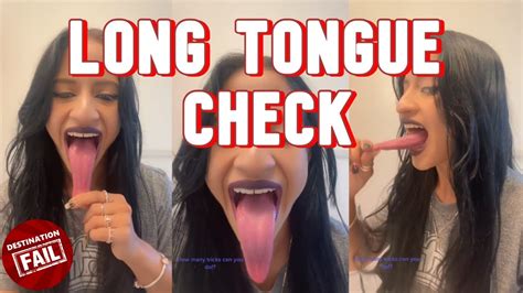 Tiktok Long Tongue Check 😛 Tongue That Can Reach The Eye Shorts Youtube