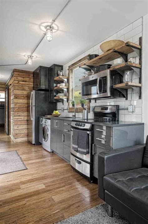 If you don't have space to install lots of cabinets, you could install one or two on the. 27 Clever Tiny House Kitchen Ideas (Photos)