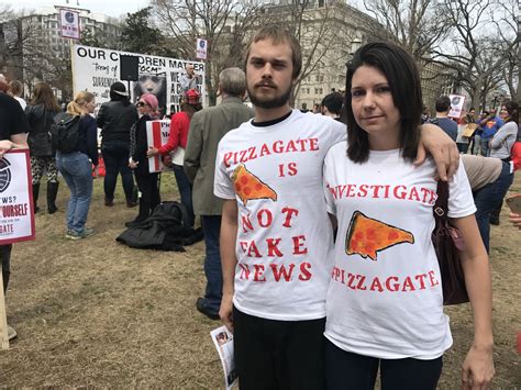 Protesters Outside White House Demand ‘pizzagate Investigation The