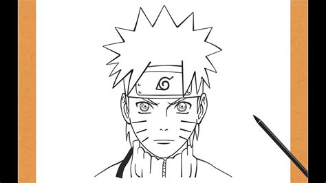 Como Desenhar O Naruto Passo A Passo FÁcil Youtube