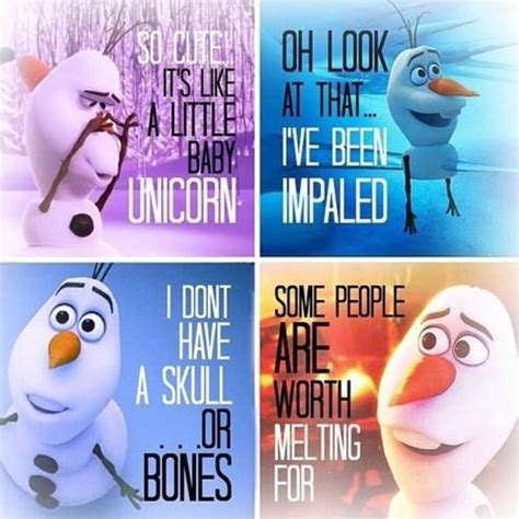 Best Olaf Quotes From Frozen