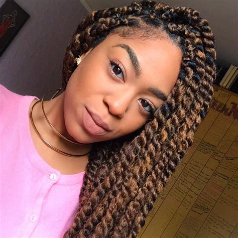 blackgirlsrpretty2 natural hair styles twist braids marley hair