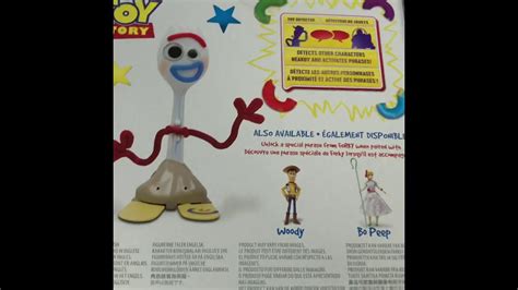 Toy Story 4 Disney Store Forky Figure Review Youtube