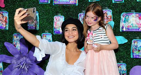 Vanessa Hudgens Snaps Selfies With Fans At Toy Launch Vanessa Hudgens