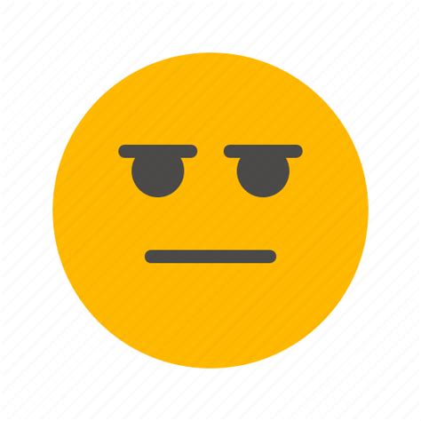 Annoyed Bored Disturbed Emoji Emoticon Unpleasant Upset Icon