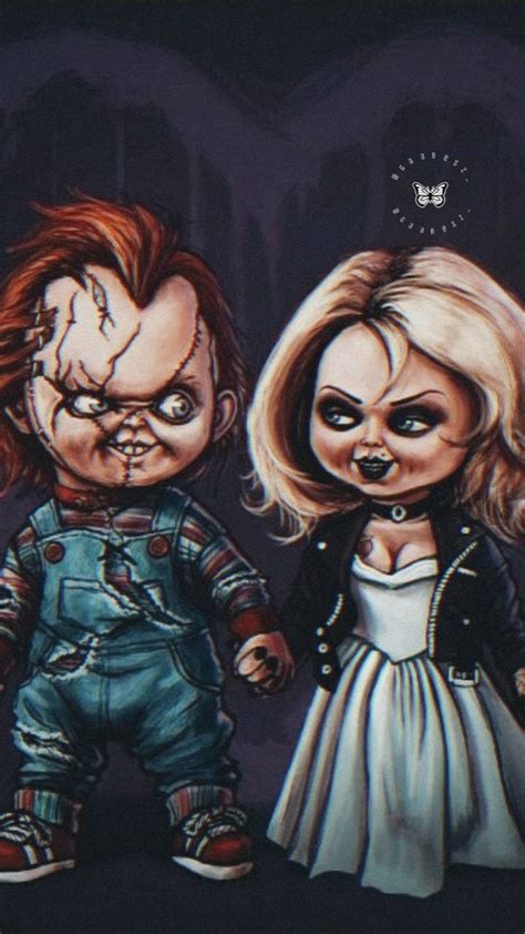 Chucky And Tiffany Wallpaper Chucky Curse Goawall