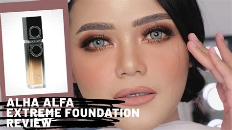 Alha Alfa Extreme Cover Foundation Review Bahasa Youtube