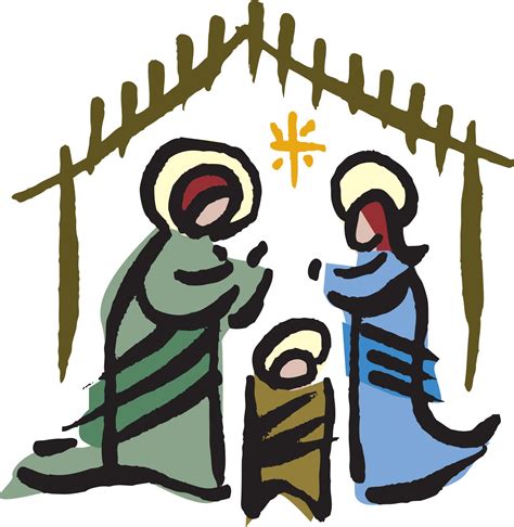 Christmas Nativity Scene Clipart At Free For Personal
