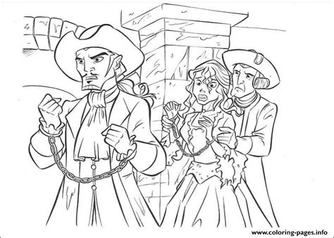 Printable dog coloring page to print and color for free : Princess Has Captured Pirates Of The Caribbean Coloring ...