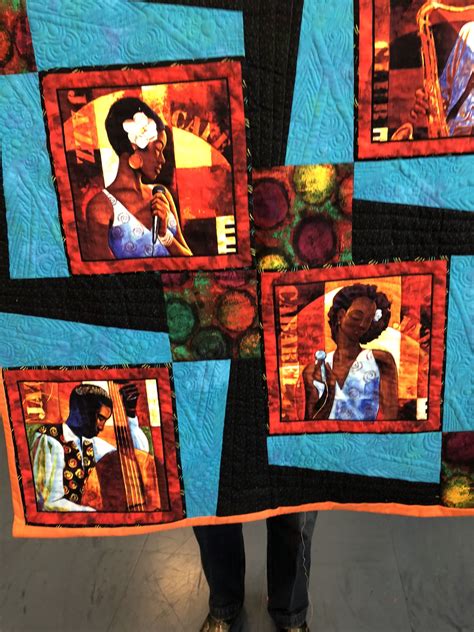 Jazz Musicians Alice Dove 2018 African American Quilts Art Quilts