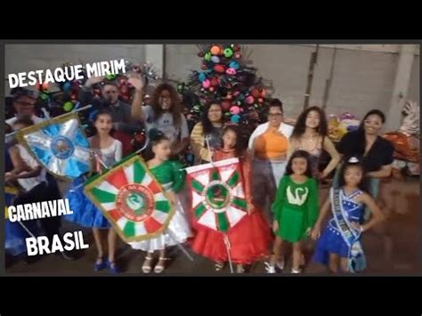 Especial Destaque Mirim Das Escolas De Samba Do Carnaval Brasil Segunda