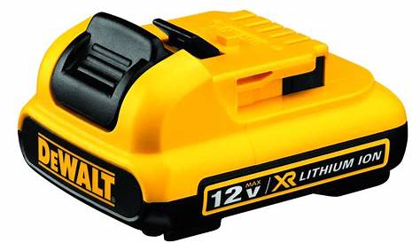 DEWALT DCB120 12 Volt Max 40 Minute Charge Time Lithium-Ion Electrolyte