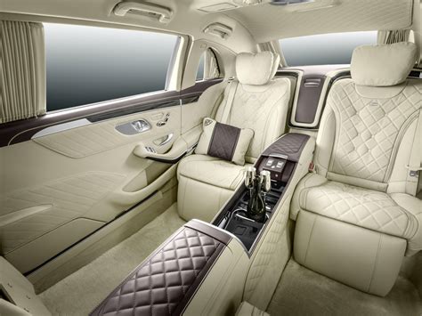 Mercedes Maybach S600 Pullman Interior 4k Ultra Hd Wallpaper And