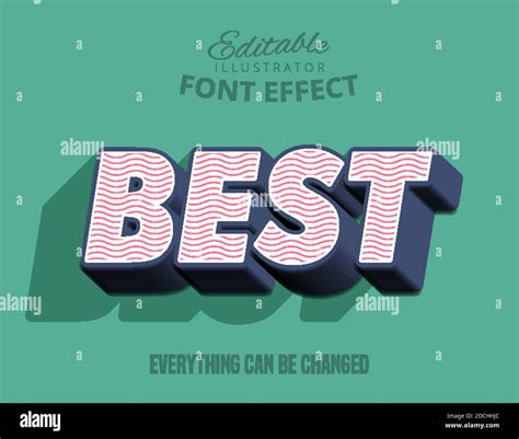 Best Text Editable Font Effect Stock Vector Image And Art Alamy