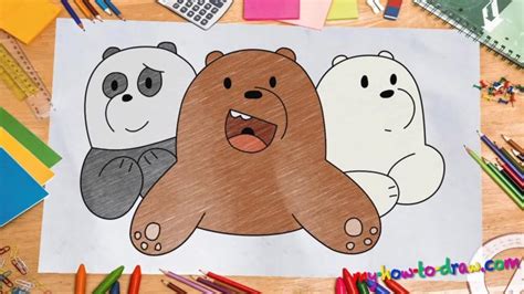 how to draw we bare bears my how to draw