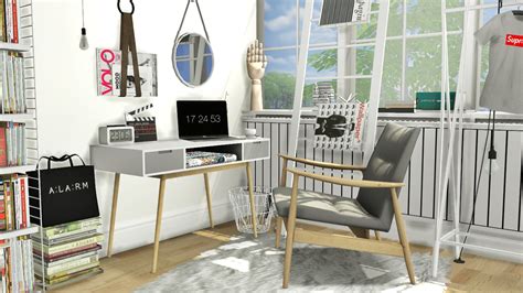 My Sims 4 Blog Office Set And Recolors By Mxims