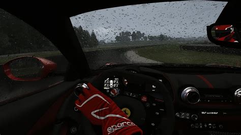 Drivers Eye In Max Graphics Ferrari 812 Competizione At Rainy Lime