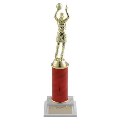 Basketball Team Trophy With Column Choice