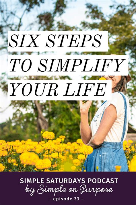 How To Simplify Your Life Series Podcast Episode Simple On Purpose