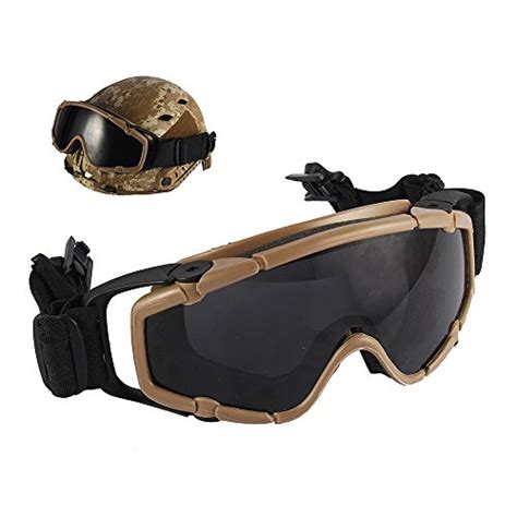 Tb Fma Helmet Goggles Airsoft Tactical Ballistic Anti Fog Goggles Military Safety Glasses For