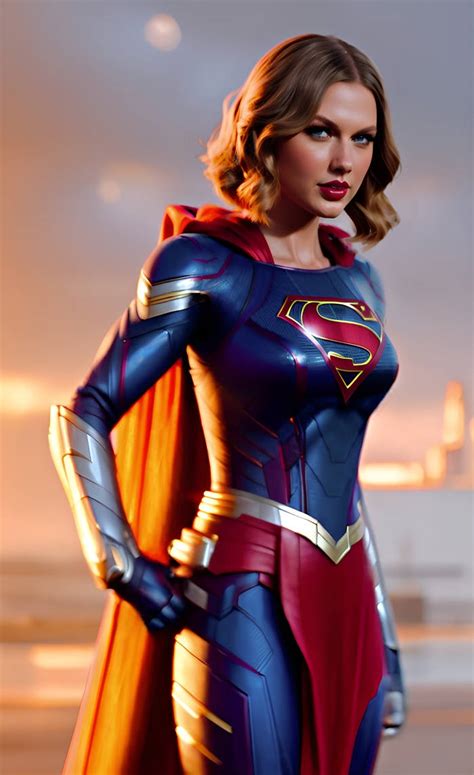 Taylor Swift As Supergirl By Marcelosilvaart On Deviantart