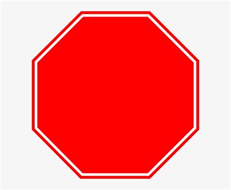 Blank Stop Sign Template