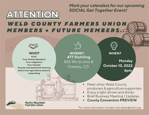 Weld County Farmers Union Social Get Together - Rocky Mountain Farmers