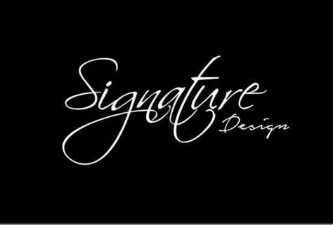 I Will Design A Professional Signature Text Logo For 5 Seoclerks