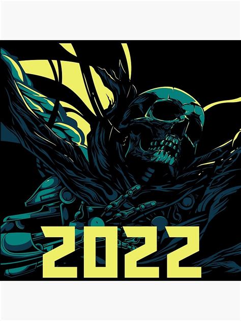 Robotic Skull 2022 Poster For Sale By Churoloco Redbubble