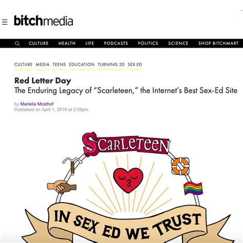 bitch magazine red letter day the enduring legacy of scarleteen the internet s best sex ed