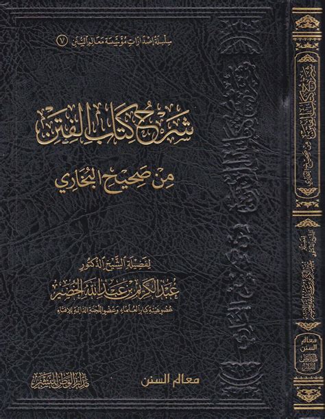 شرح كتاب الفتن من صحيح البخاري عبد الكريم بن عبد الله الخضير سفينة