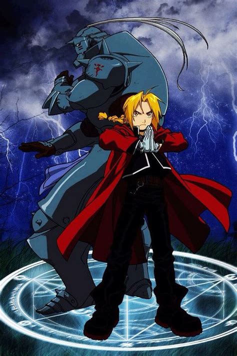 Full Metal Alchemist Edward Elric Manga Anime Anime Art Black Widow