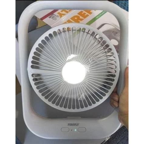 Firefly Rechargeable Fan With Night Light Onhand Shopee Philippines