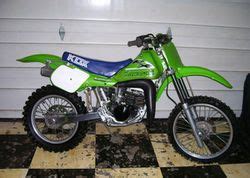 Available as green, or blue frame with white plastic. Kawasaki KDX200 - CycleChaos