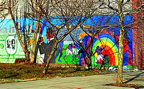 Baltimore City Building Mural