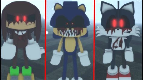 Sonic Exe Survival Sonic Roblox Fangame Youtube