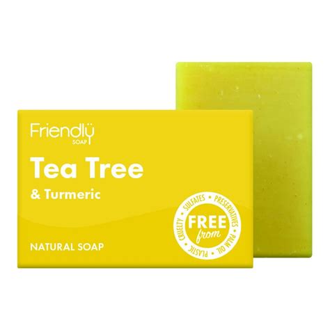 Friendly Soap Tea Tree Turmeric Bar Soap 95g