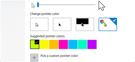 How To Change The Mouse Pointer Color And Size On Windows 10