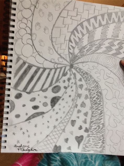Sometimes when I get bored of trying to draw perfect ...