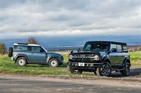 2022 Ford Bronco Vs Land Rover Defender Automotive Daily