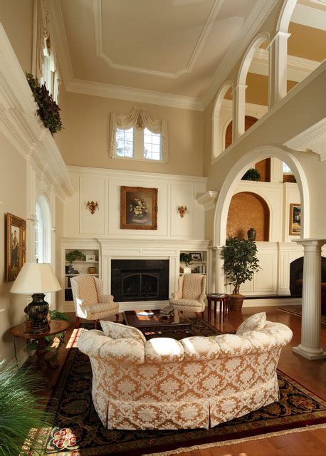 Neoclassical Style Home Traditional Living Room New York By Drf