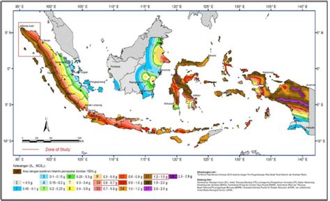 The Map Of Indonesian Earthquake Zone Download Scientific Diagram