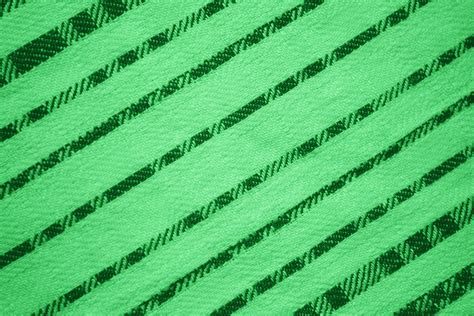 Green Diagonal Stripes Fabric Texture Picture Free Photograph