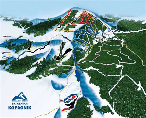 Kopaonik Mapa Staza Superjoden