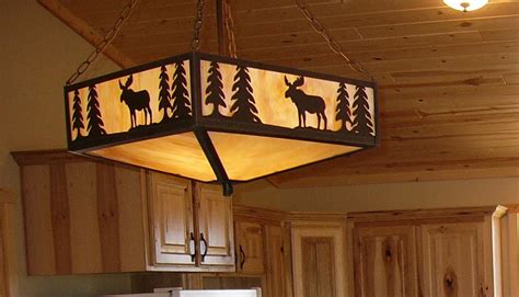 Log Cabin Style Lighting And Lamps